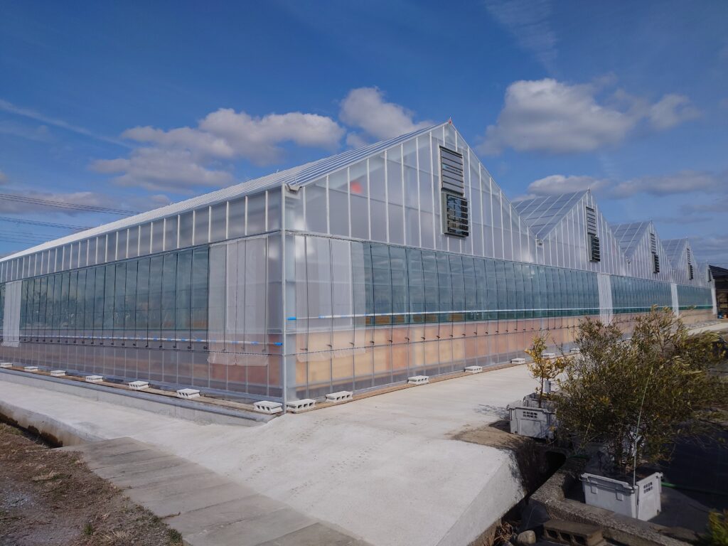 大小農業用温室ハウスの設計、施工全般