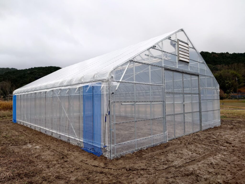 高強度屋根型パイプハウス